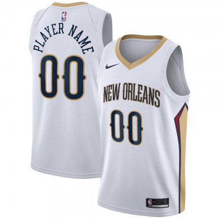 Maglia New Orleans Pelicans Personalizzate 2020-21 Nike Association Edition Swingman - Uomo